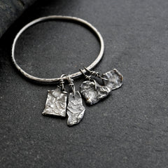 Rustic Charm Silver Bracelet
