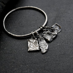 Rustic Charm Silver Bracelet