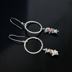 Opal Dream Silver Earrings