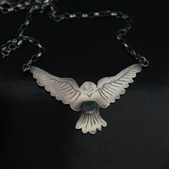 Eagle Silver Necklace